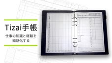 知識や経験を知的な財産として保存。働き方改革と知財化に役立つ《Tizai手帳》