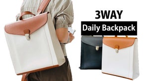 スタイリッシュなスクエアデザイン！バッグパック・ショルダーバッグ・トートバッグに