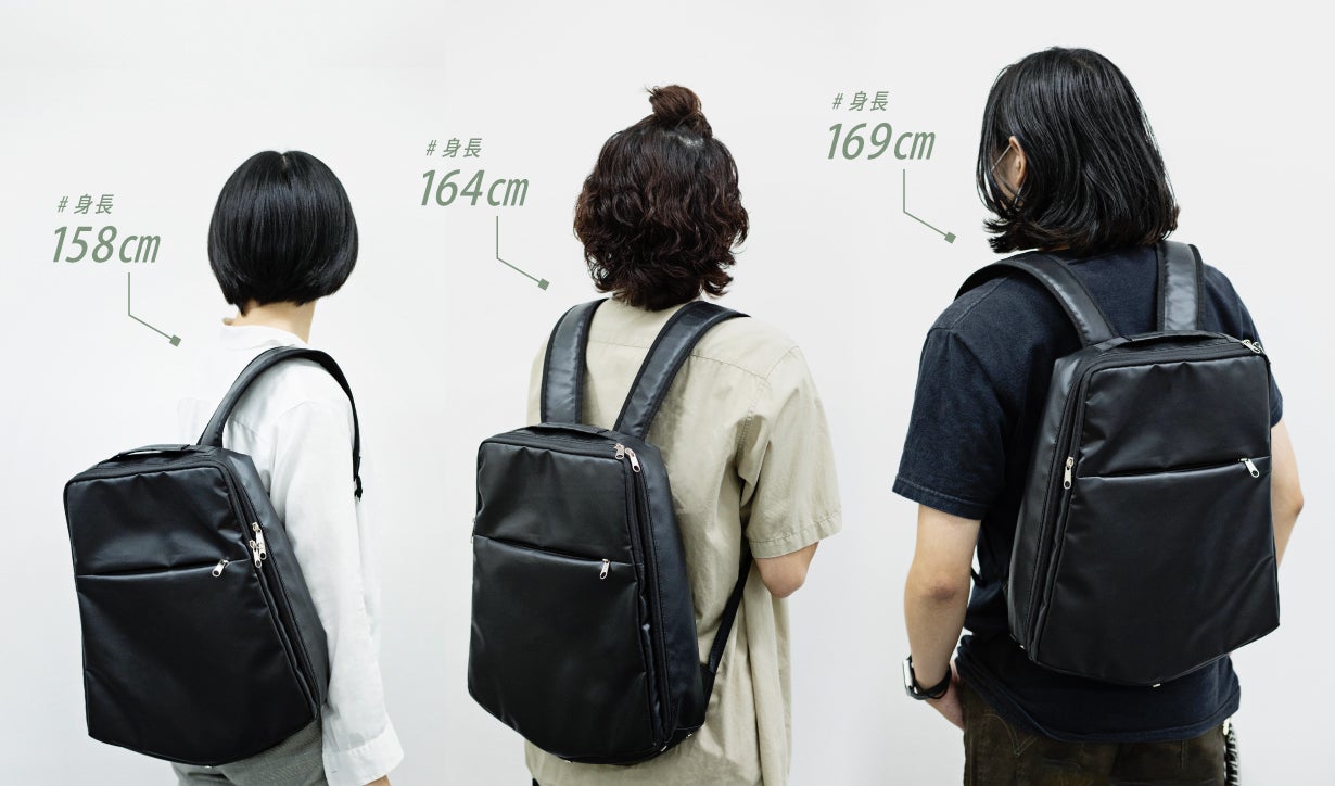 【新品未使用】TOKYO SERIES ブラックバックパック　非売品 スマートな前抱えを実現！通勤に自由をもたらす『TOKYO BACK PACK