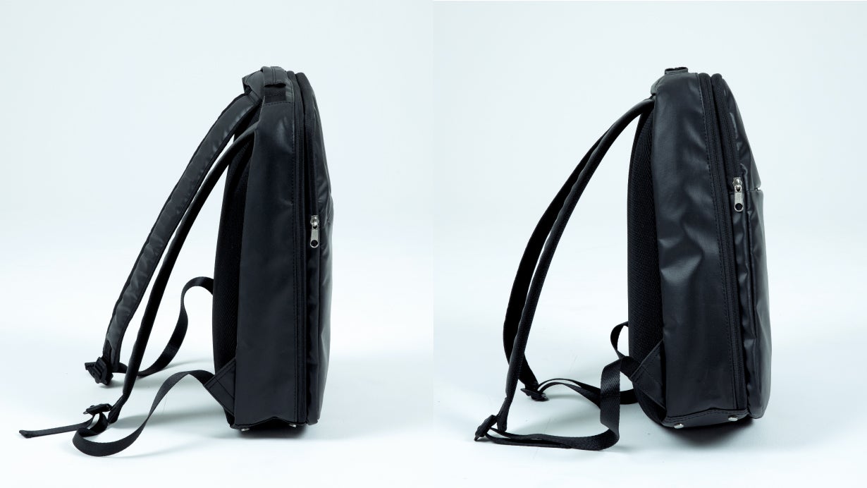 スマートな前抱えを実現！通勤に自由をもたらす『TOKYO BACK PACK