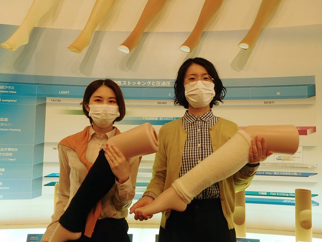 創業76年着圧のプロが開発！ふわふわで着圧。ずっと履きたくなるレッグ