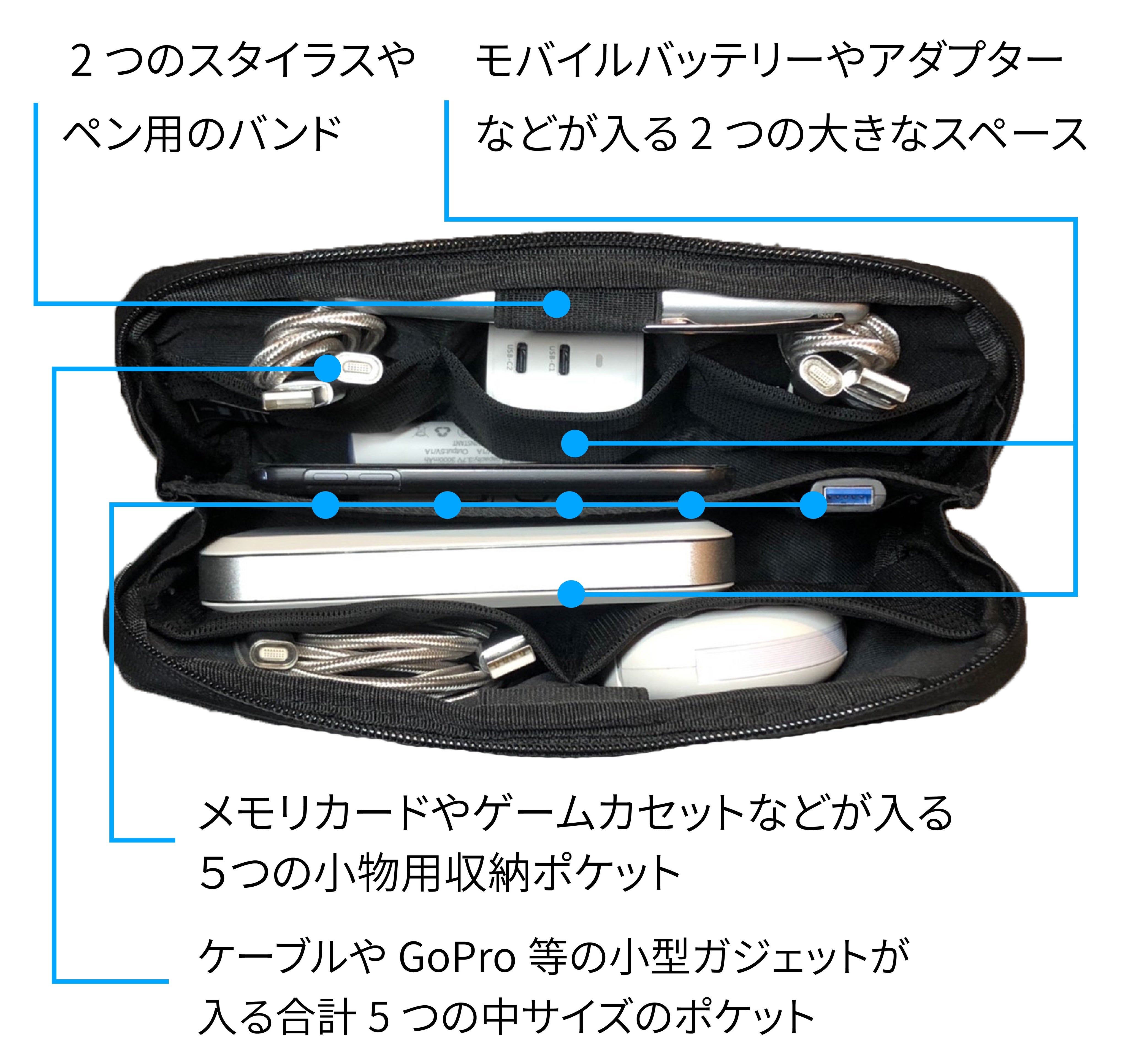 収納革命】ガジェットブランド発、荷物が視える・整う究極の多機能
