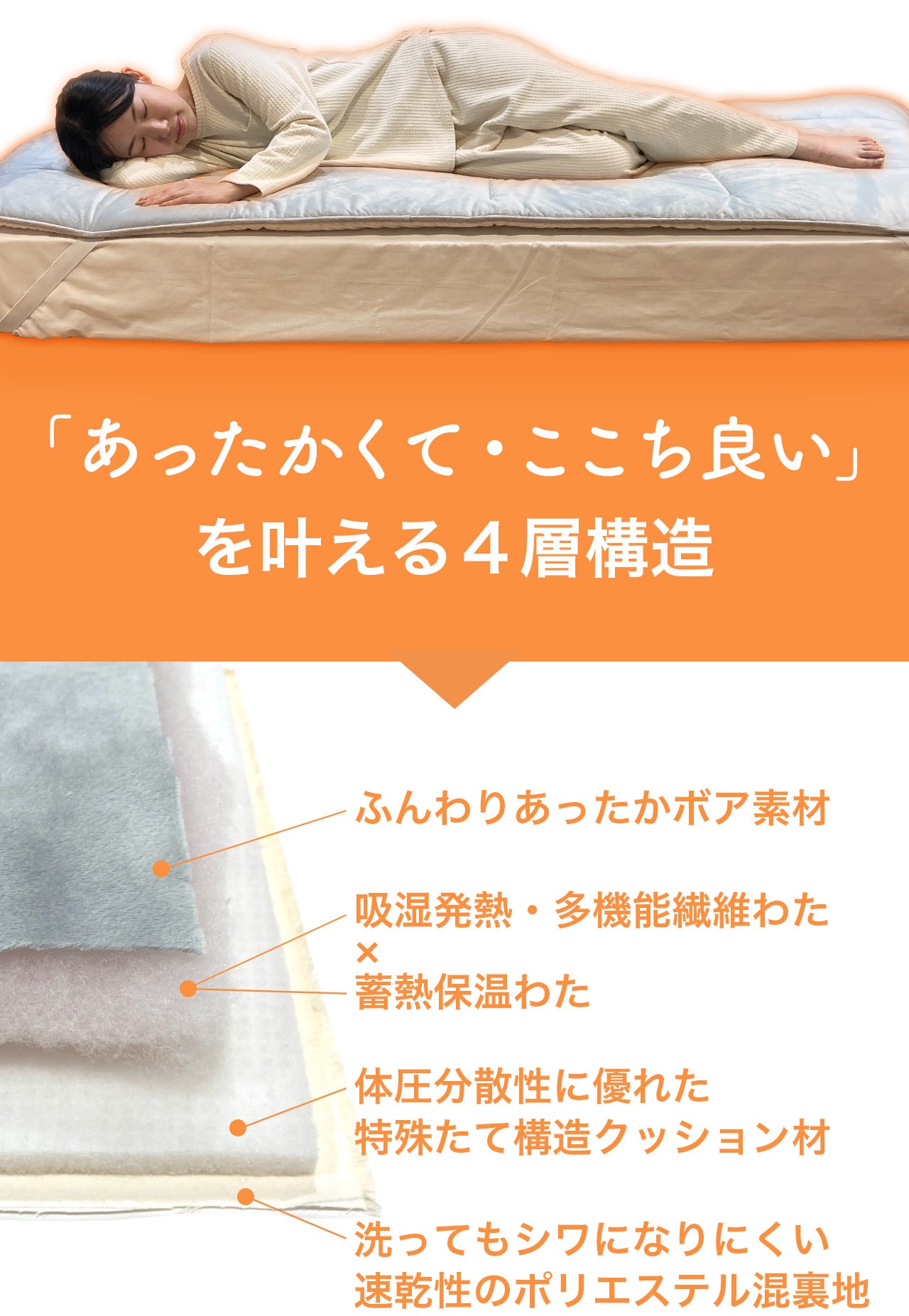 快眠博士 敷きパッド　絹100% 未使用,タグ付き セミダブル SILK SKIN THE GOLD 2 敷きパッド | 快眠博士公式オンラインストア