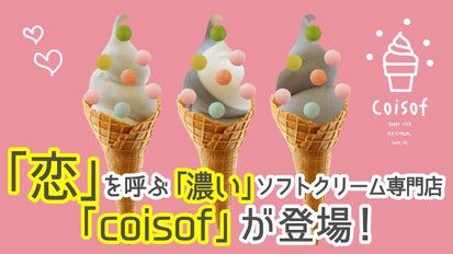 女子へのギフトに】超濃厚ソフトクリーム店コイソフからMakuake限定