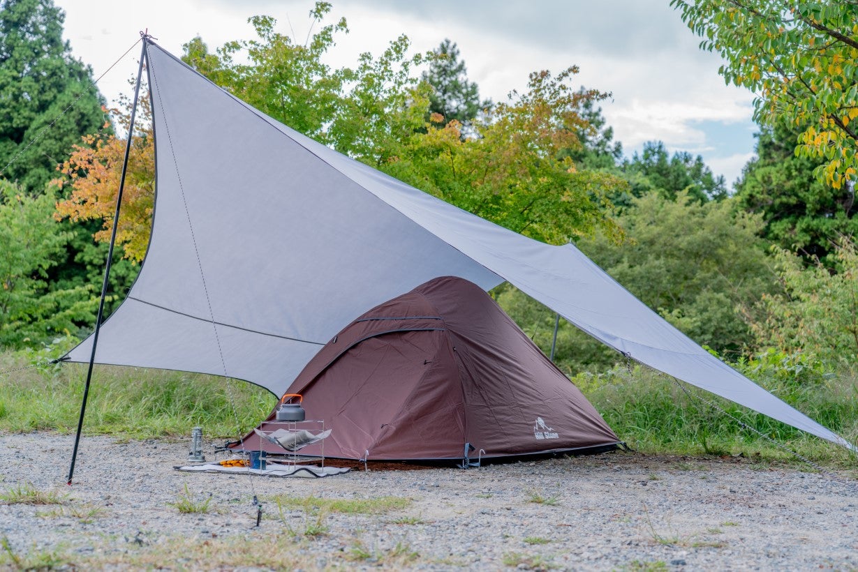 快適さ2倍！？組立簡単・アレンジ自由！ツーリングドームテント