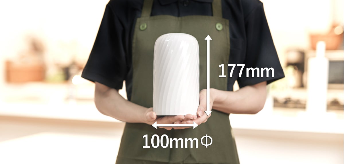 お掃除機能搭載！3年間カートリッジ交換不要な浄水器で清潔で美味しい