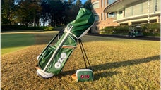 キャデイバッグOZZOネーム刺繍サービス高級感満載のダークグリーン