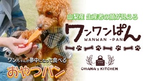 大切な愛犬のおやつ「ワンワンぱん」