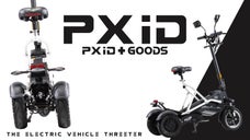 【原付一種／二種】折り畳み式電動 "3輪" スクーター「PXiD-F2」