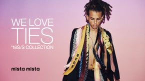 mista mistaが贈る。ビールとファッションを愛するあなたのためのネクタイ