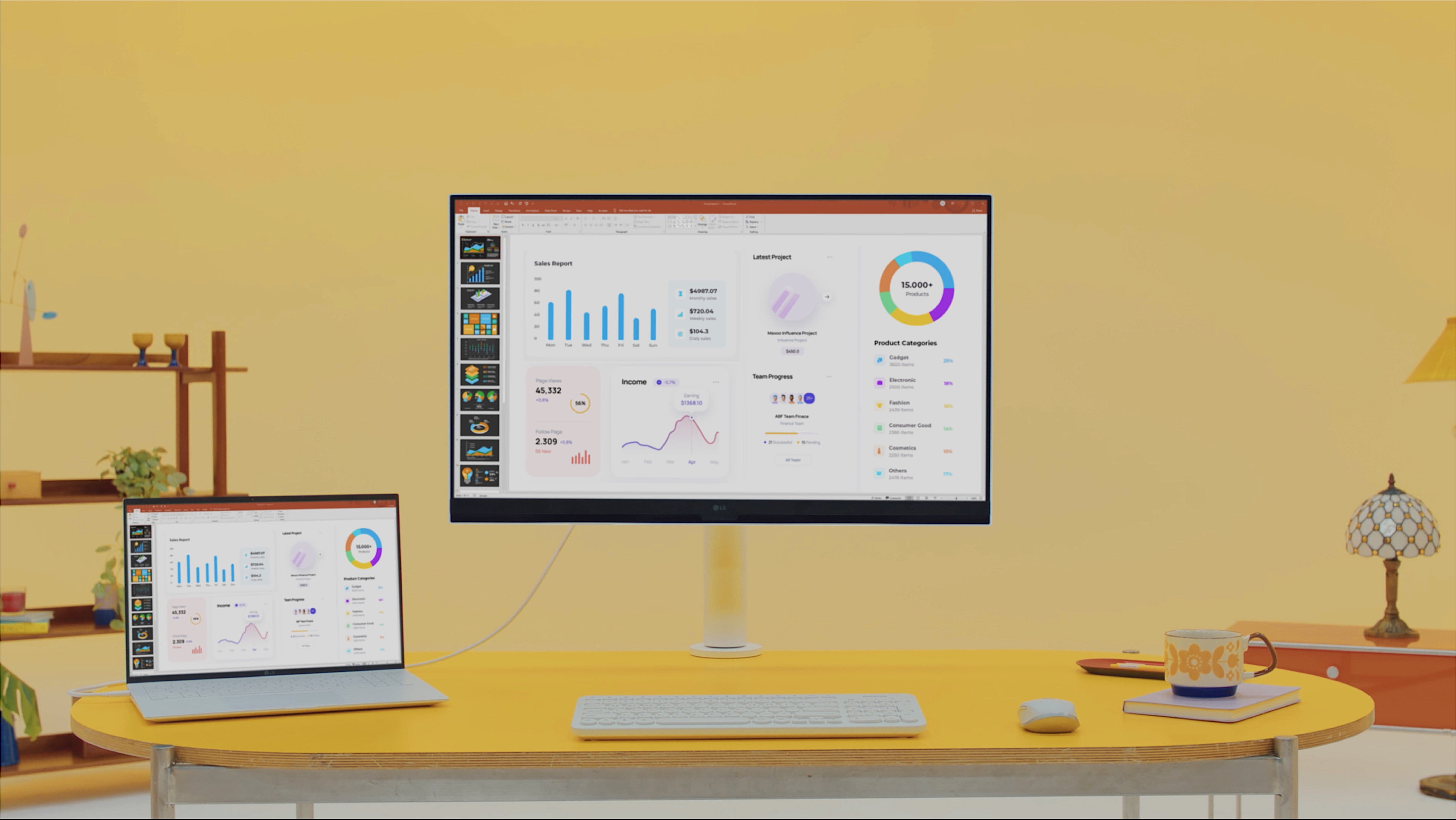 LG スマートモニター 32SQ780S-W（注:スタンドのみ後継機のもの） webOS搭載「LG Smart Monitor」先行販売。実機を触ってみた - AV