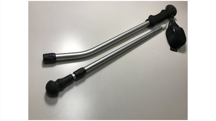 1歩先を支えてくれる特許技術】歩く楽しさ広がる歩行杖 ｜ Issoku