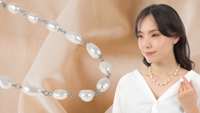 パールアクセサリー まとめ売り 1 結婚式ドレス・パーティードレスのネックレス商品一覧-LEJA(レジャ)