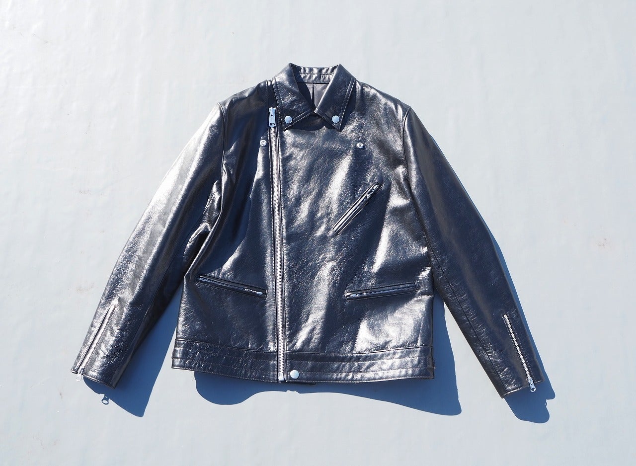 革タグ☆デザイン革タグ☆モケモケ☆12個セット 一生物の本格レザージャケットを4万円台から。選べる2種類の革の