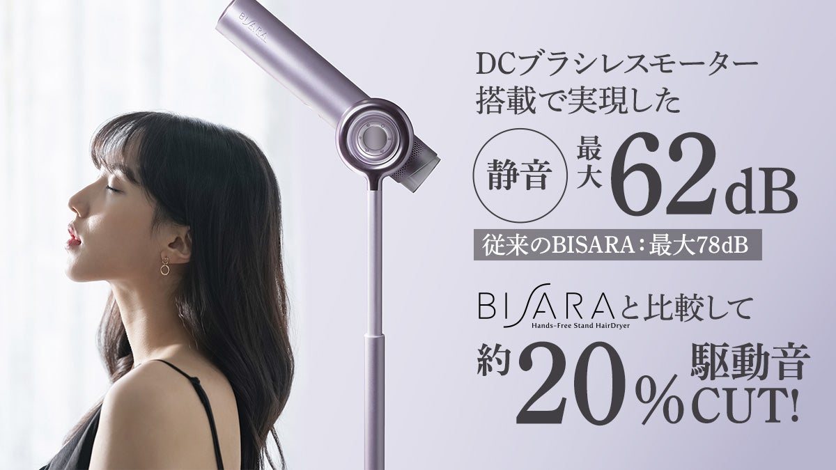 シリーズ史上最強風のハンズフリースタンドヘアドライヤー