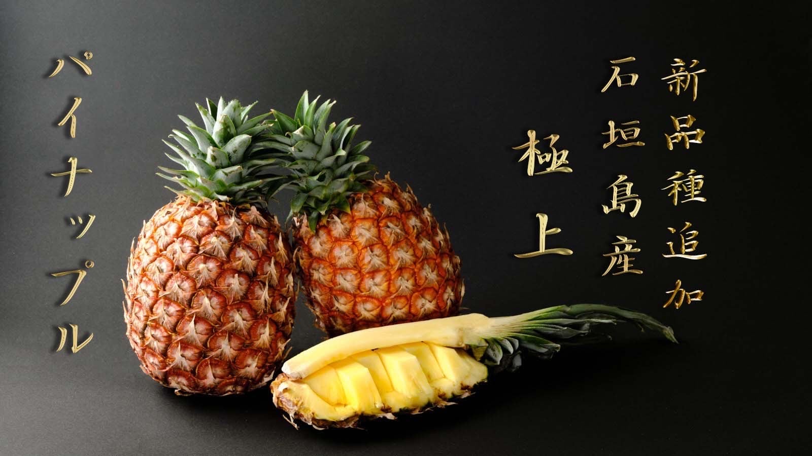 石垣島産「極上パイナップル」第二弾！甘くてジューシーな果肉が貴方を