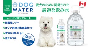 愛犬のために開発された最適な飲み水 ｐHバランス ドッグウォーター