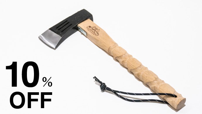 プロの道具」を手がける木工所が作った、独自グリップの握りやすく疲れ