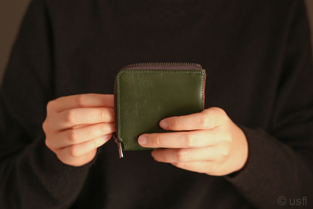 usfl ユスフル 財布slim BRIDLEブライドルレザー