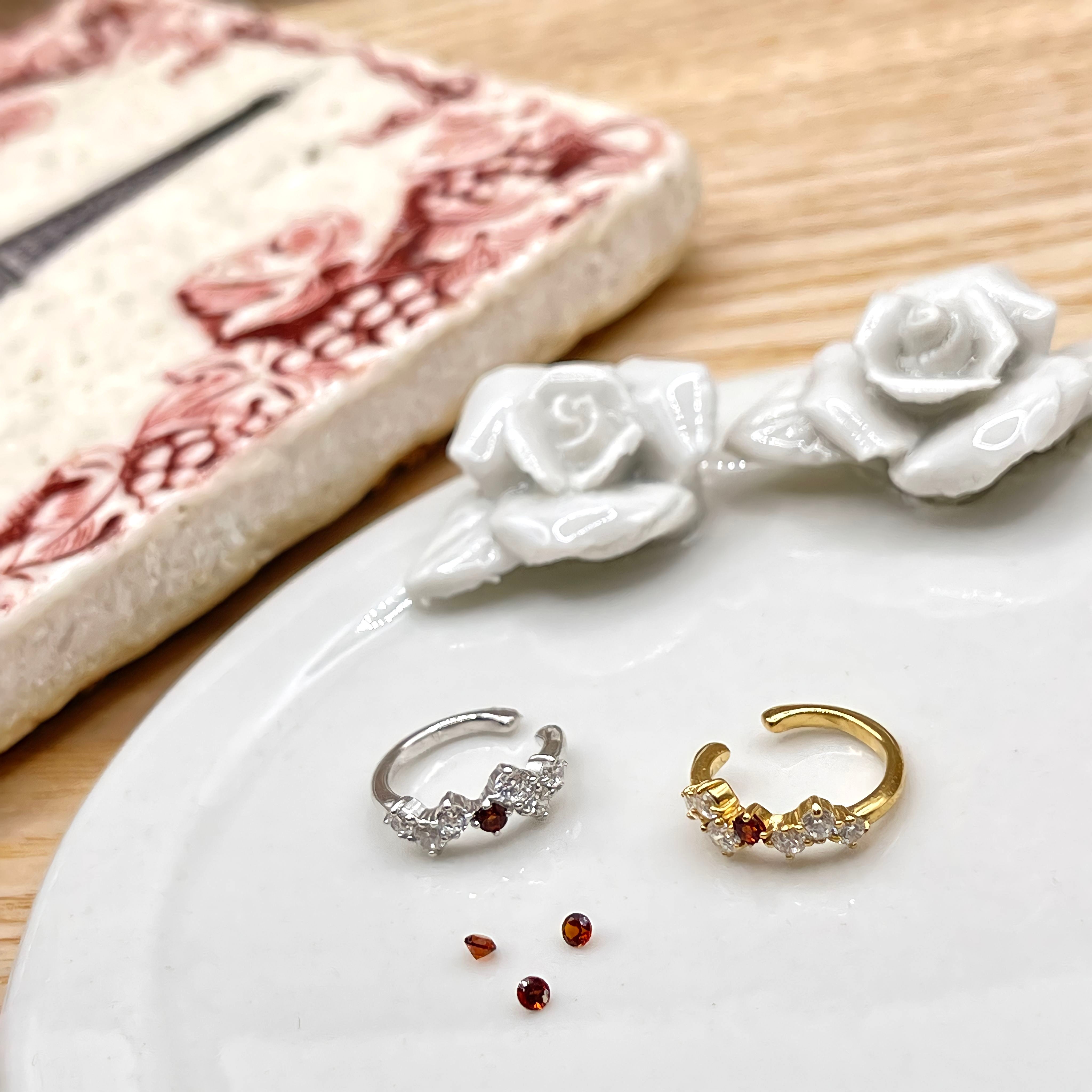 Makuake パーソナルカラー ストーンメッセージで選べる １２色の天然石イヤーカフ 実行者の活動レポート コミュニケーション マクアケ