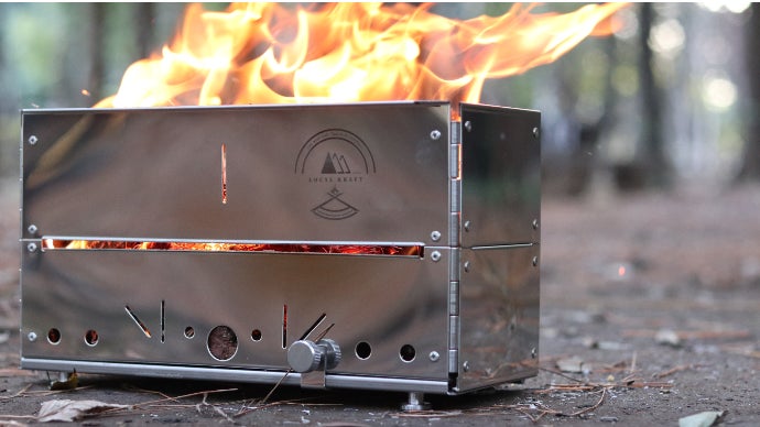 組立て3秒！キャンパーの願いが詰まった一生物の焚き火台｜マクアケ