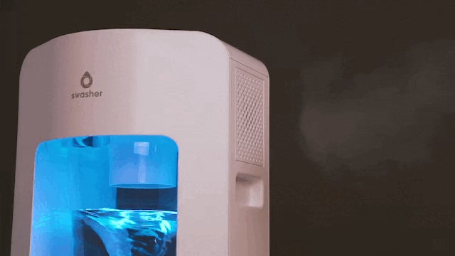 Makuake｜花粉シーズン到来！水の力で空気を洗う！フィルターなし空気
