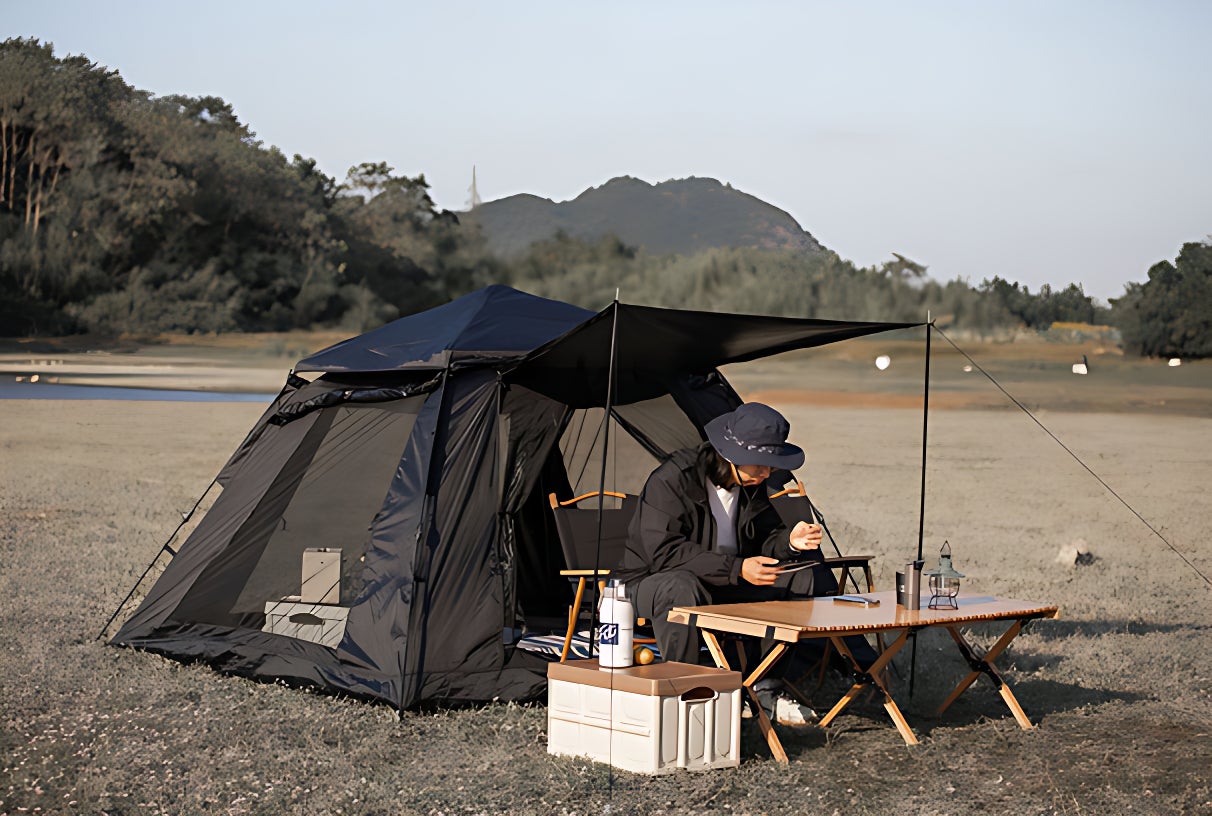 Makuake｜【30秒で簡単設置！】快適性を追求したロッジ型