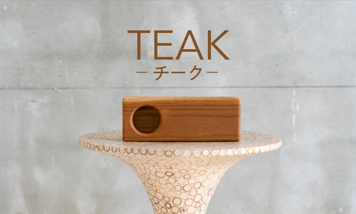 電源不要】家具職人手作り！置くだけで聴こえるウレタン仕上げのウッド