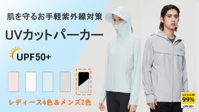 【UV＆紫外線カット】ラッシュパーカー第二弾！メッシュ生地で夏でも爽やかな着心地