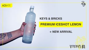 最高の1杯を追求した国産ウォッカ「Keys&Bricks」新商品プロジェクト