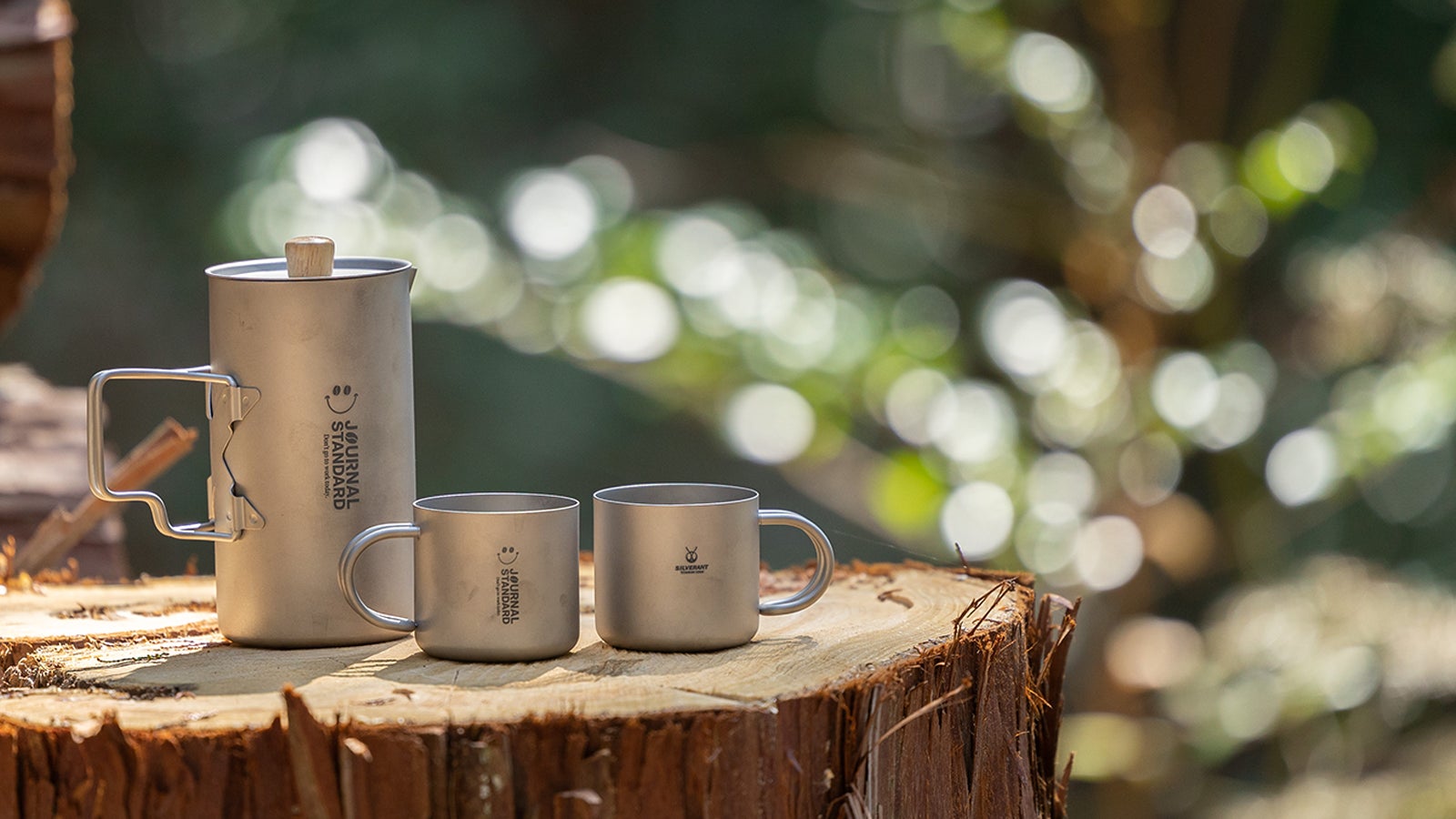 コーヒー本来の味わいを愉しむ。一生モノのチタンフレンチプレス