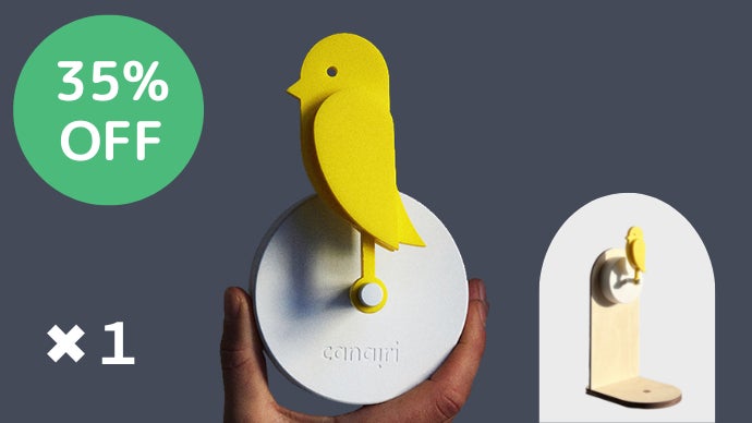 北欧ならではの遊び心。換気タイミングを小鳥がお知らせ！エアモニター