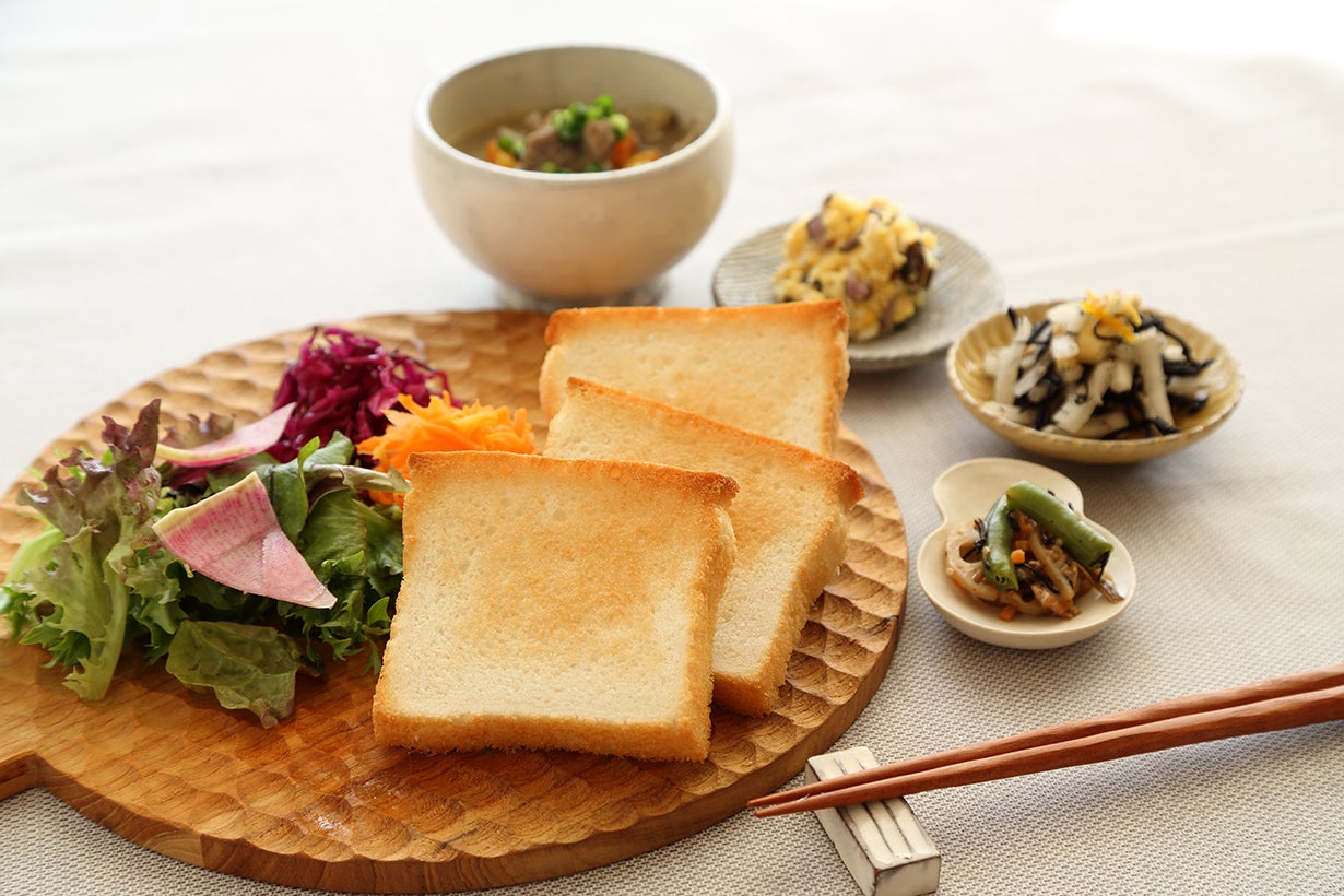 福岡県産米粉100%！！ お味噌汁と一緒に食べたくなる「ぱん