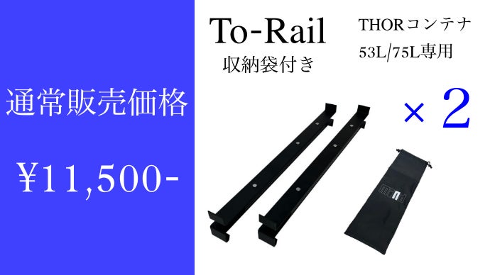 第二弾！悩みを解消！フタを取らずに中身が取れる！THORコンテナ