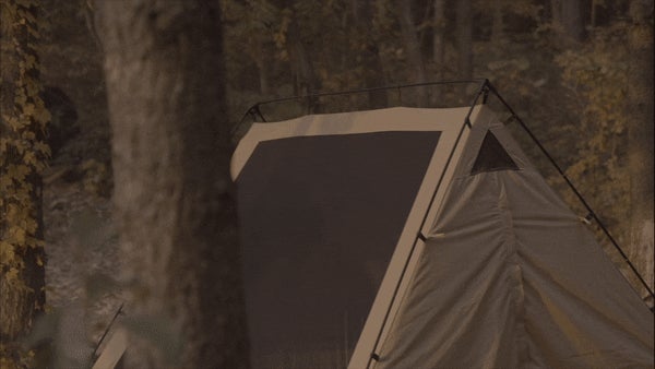 ケムビル A型フレームテント Amazon.co.jp: CAMVIL（ケムビル）A型フレームテント カーキ