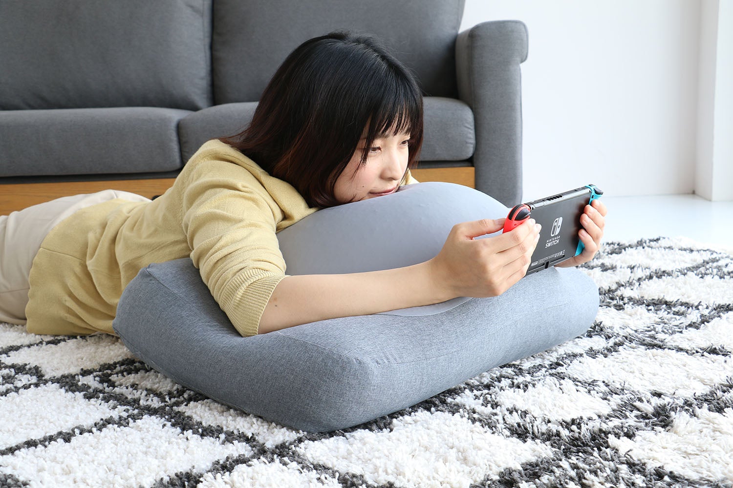 ぐうたら」をもっと快適に。復元率97％！驚異的ヘタリにくさのビーズ