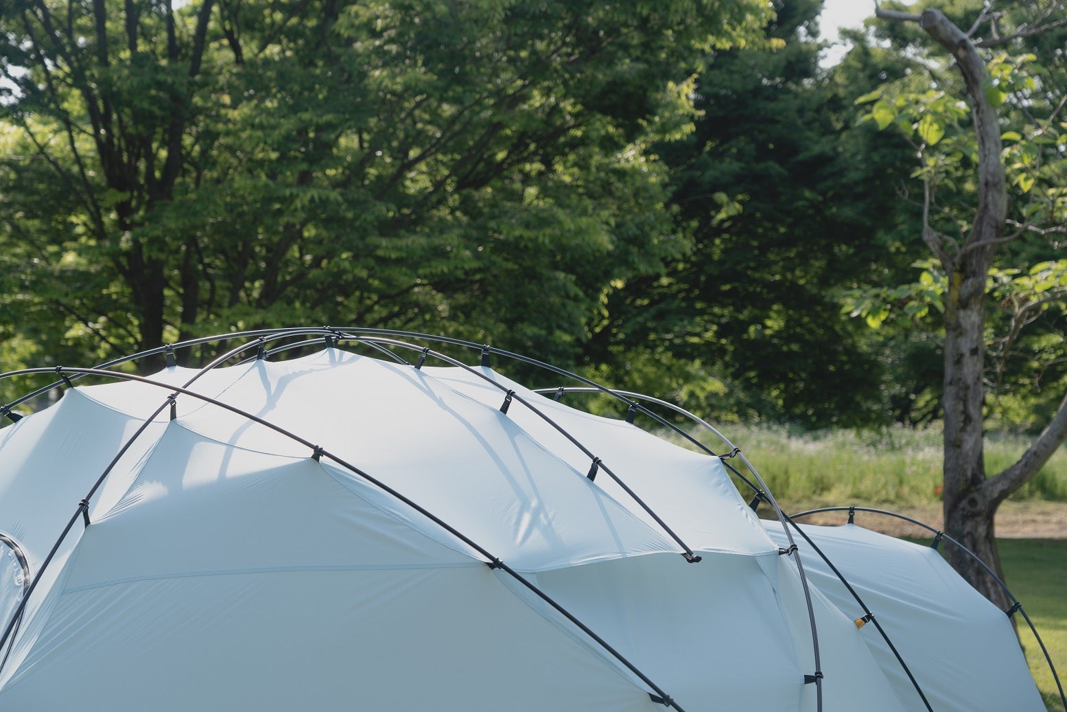 Makuake｜もう誰とも被らない！個性的でハイスペックなドーム型テント