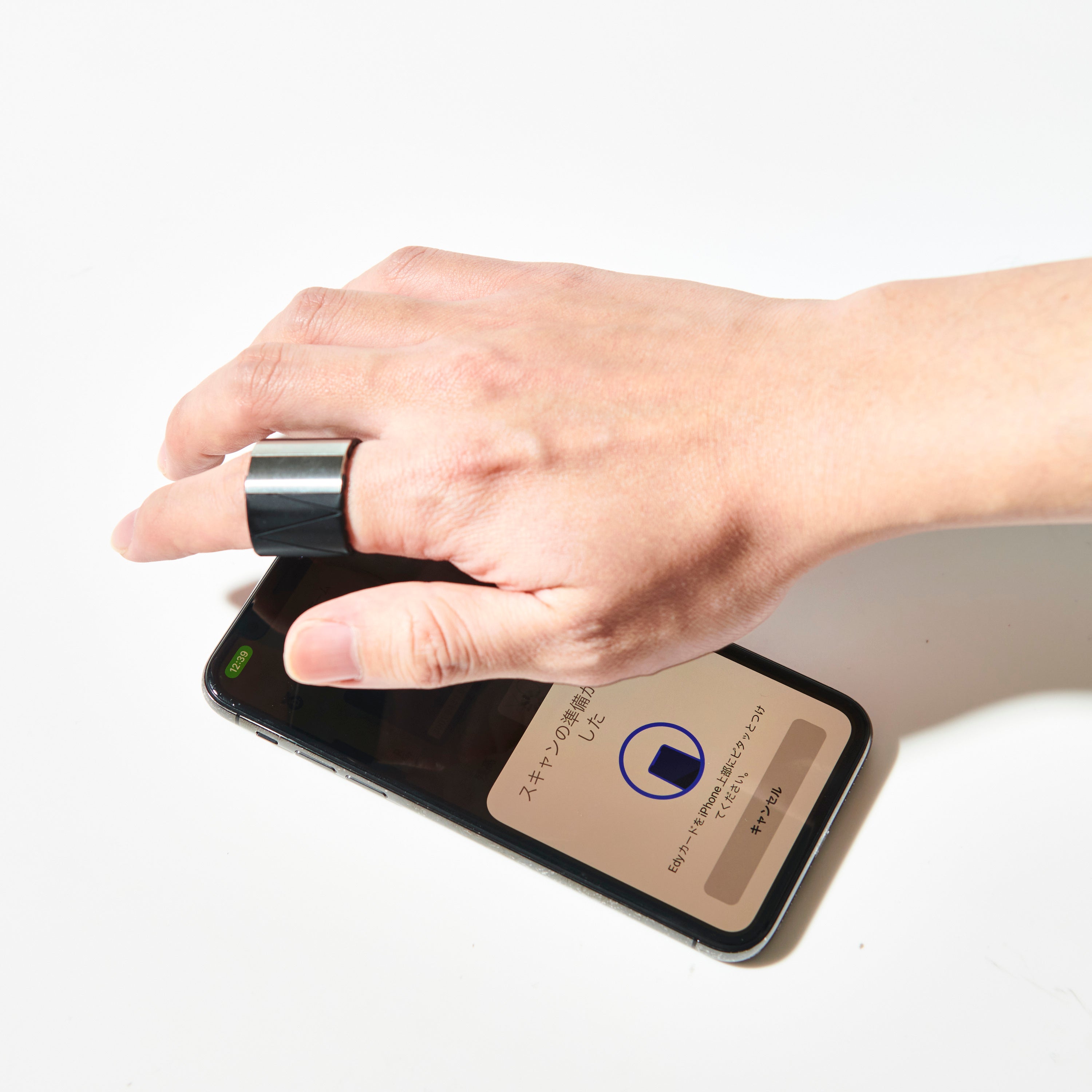 充電不要、0秒決済!日本発スマートリング | RINGO PAY BLACK 充電不要、0秒決済!日本発スマートリング | RINGO PAY BLACK