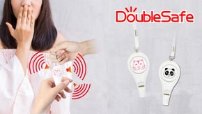 防犯ブザー×ホイッスル。ダブル機能で見守りを強化できる「Double Safe」