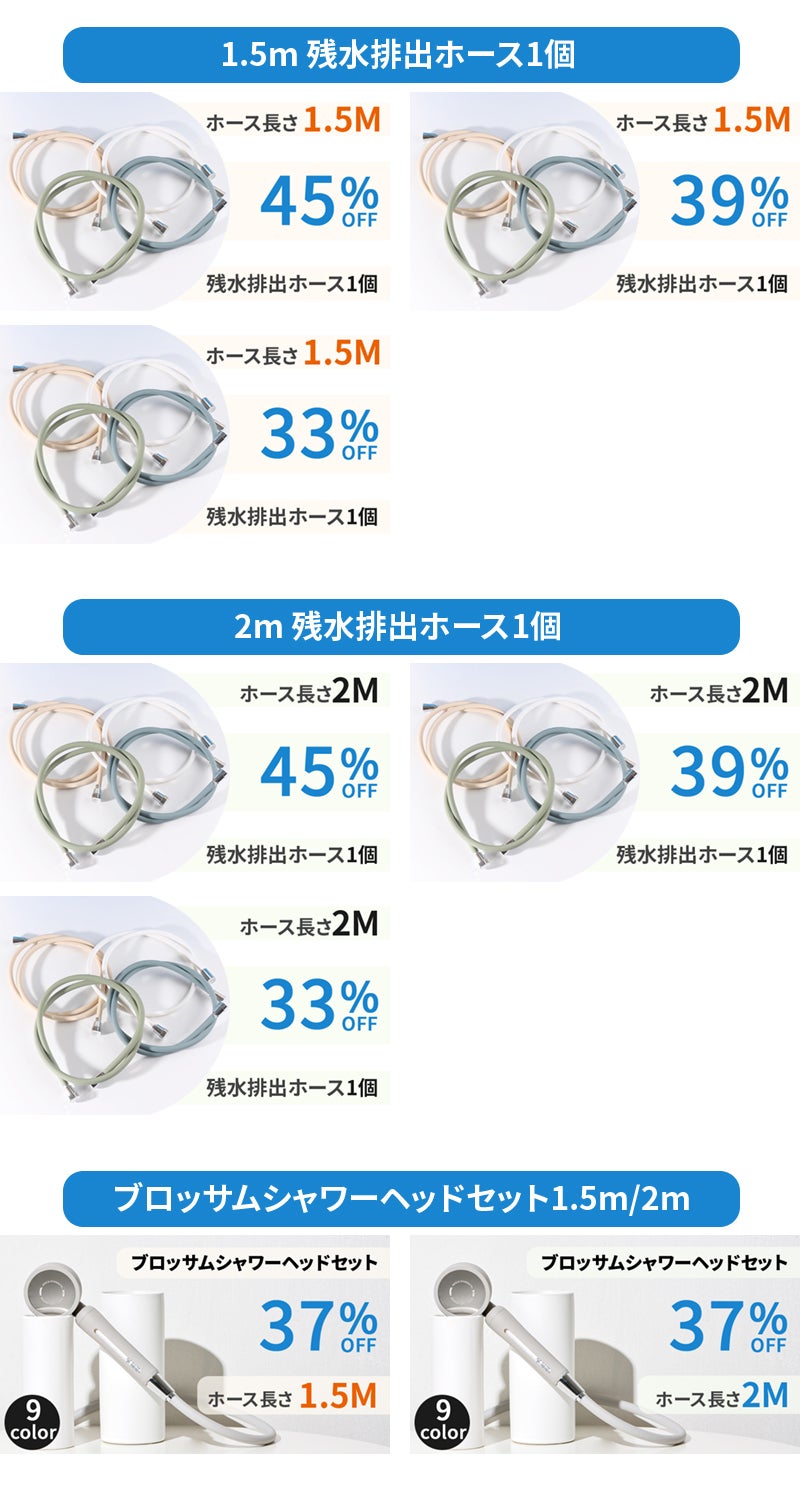 見えないホースの中の清潔さを自動で実現! ねじれ防止と残水排出で衛生