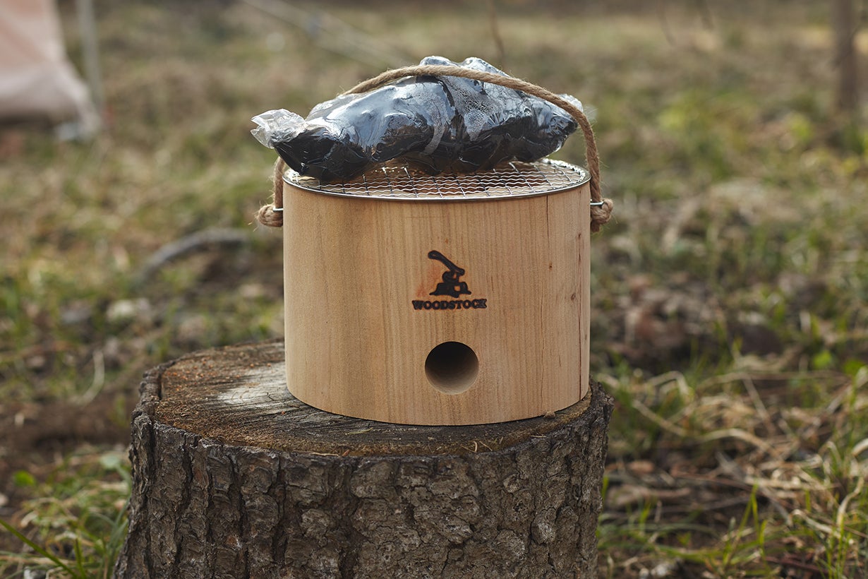 国産天然素材使用】キャンプはもっと手軽でいい。山桜が薫る、本格燻製