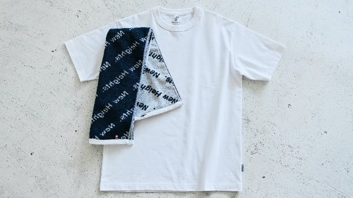臭わせない最強を目指した新素材、デオガニクスを使用したTシャツと