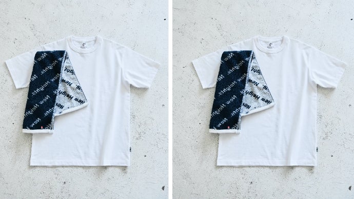 臭わせない最強を目指した新素材、デオガニクスを使用したTシャツと