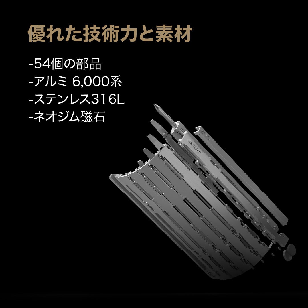新革命！カードからペンになる！？夢に描いた究極のペン Hancept Zero