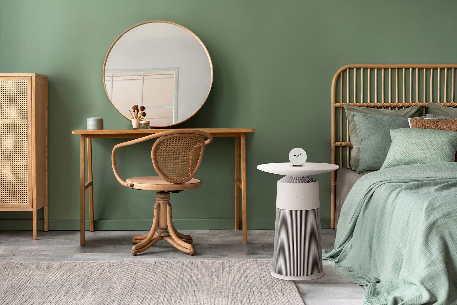 お部屋と暮らしに馴染む、テーブル型空気清浄機『LG AeroFurniture