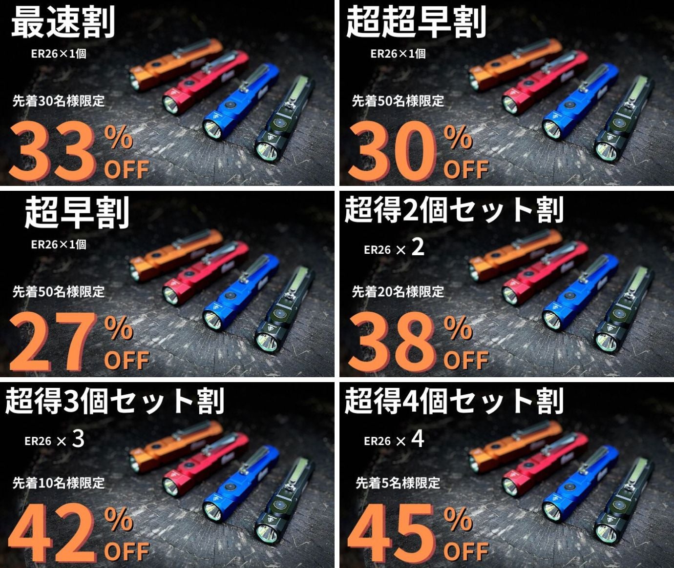 これ一本で暗闇を吹き飛ばす！コンパクト＆高性能＆簡単操作の次世代