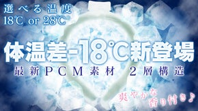 【爽快リング】暑い夏が爽やかに香る♪断然冷たい18℃の快適ネッククーラー登場！