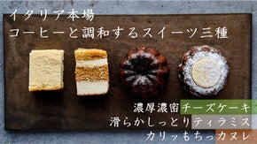 本場イタリアンカフェから日本限定スイーツ誕生！コーヒーとのマリアージュが絶品♪