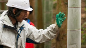 再び大地の呼吸を取り戻したお寺の杜のメンテナンスを継続し、後継者を育成したい！