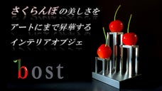 職人の技術と最新マシンの融合による最高級品質のさくらんぼ専用スタンド｜bost